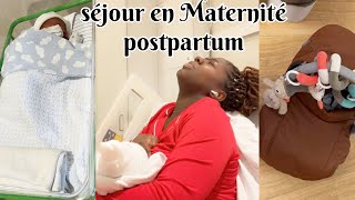 VLOG : Séjour en maternité | on rentre avec bébé | Post partum