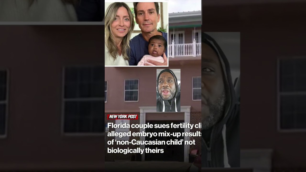 White Couple was giving a black baby 