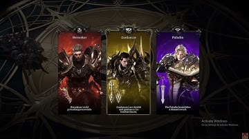 LOST ARK WARRIOR ADVANCE CLASSES AND CHARACTER CREATION