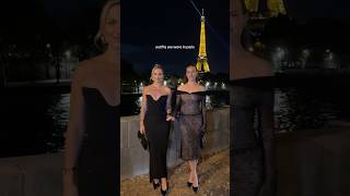 Bestie outfits in Paris!! Which is your fave?? #girlstrip #paris #vacationoutfits