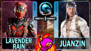 MK1 Lavender Rain (SEKTOR) VS Juanzin (LIU KANG)🥊Mortal Kombat 1🥊4K 60ᶠᵖˢ