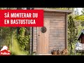 Så monterar du din bastustuga från Polhus! - Knuttimrad