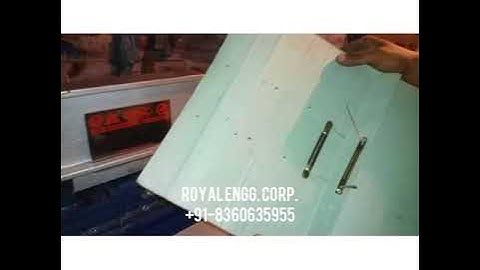 File Master Machine All jobs in One Stroke m. +91-9914740141