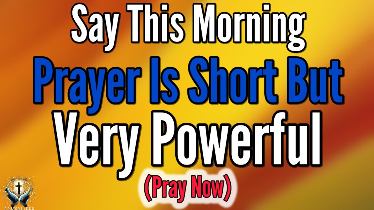 A Blessed MORNING Prayer To START Your DAY With God’s Hope, Faith ...
