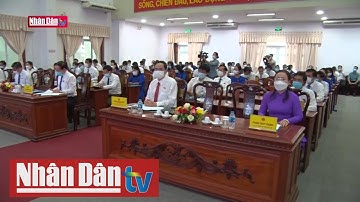 Đồng chí Trần Thanh Mẫn dự Kỳ họp thứ nhất HĐND tỉnh Hậu Giang