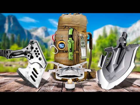 🏕 Полезные приспособления для походов, кемпинга и выживания.  50 Лучших товаров с АлиЭкспресс