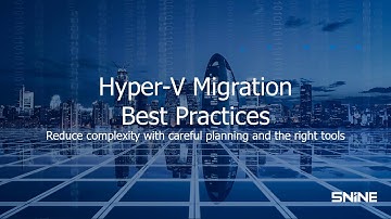 Simplifying Hyper-V Management for VMware Administrators