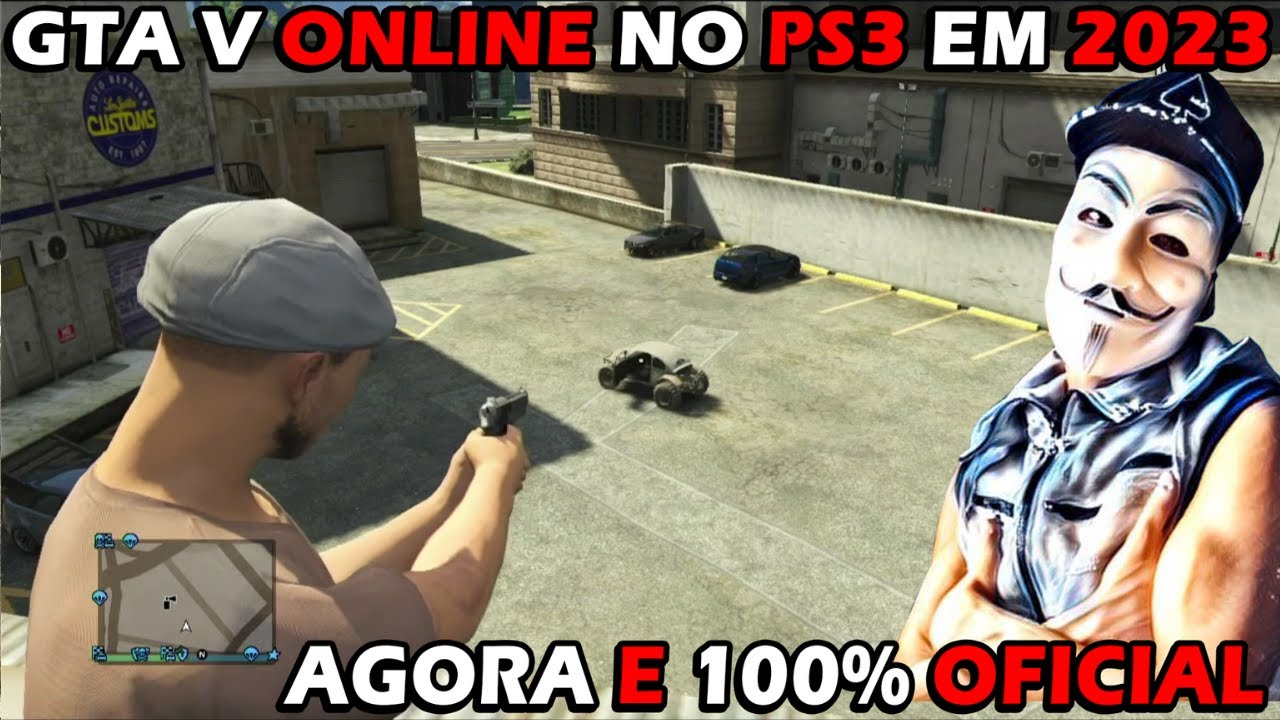 GTA do PS3 voltou #rinaldodomingues2 #gtaonlineps3 #gta