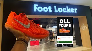 Kobe 6 Protro ‘Total Orange’ Was An Easy Cop !!! @FootLockerofficial