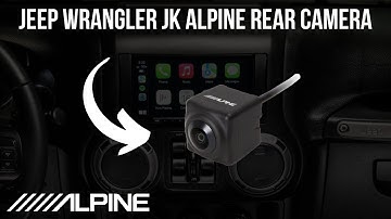 Jeep Wrangler JK Alpine Backup Camera Kit Install | 2007 - 2018 Jeep Wrangler JK