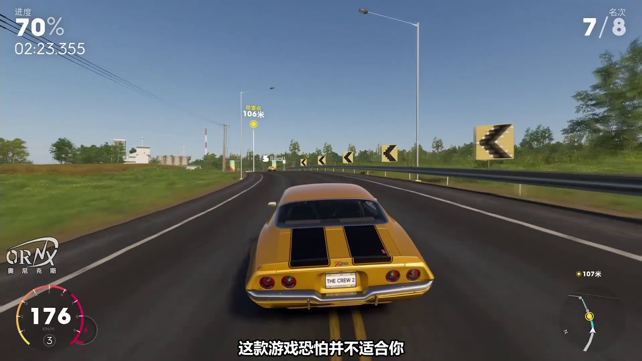 Ornx游戏测评 飙酷车神2的美国之旅 Ps4 Xboxone Pc Steam游戏评测 Youtube