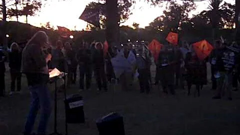 Alison Davison speaks at Transgender Day of Rememb...