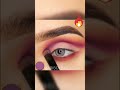 Pink and blue eyeshadow tutorial  colourful eyeshadow tutorial  jaaniyasarts shorts