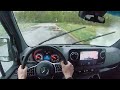 2019 Mercedes-Benz Sprinter 3500XD - POV Rainy Day Drive (Binaural Audio)