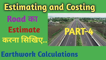 How to calculate Earthwork,Numerical problem on Earthwork calculation