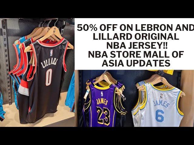 LOOK: Largest NBA Store in PH opens at Mall of Asia