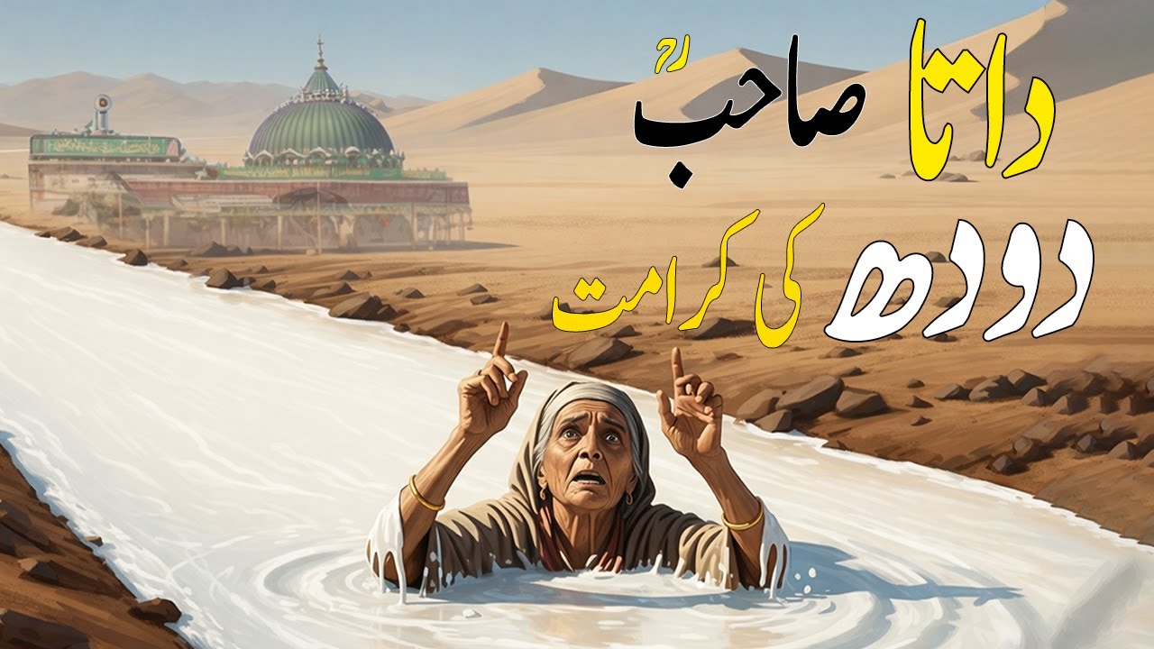 Data Ali Hujwiri (R.A) Ki Doodh Ki Karamat | Iman Afroz Waqia | Sufi Silsila Stories