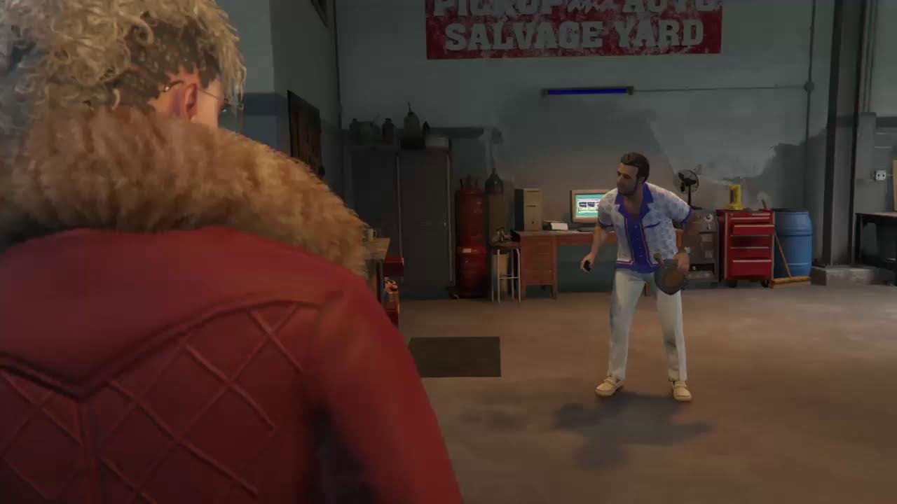 GTA 5 car stealing mission