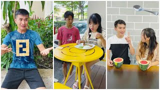 Funny Boy - He needs a spoon to eat watermelon 👦🏻🍉😃 Su Hao #shorts