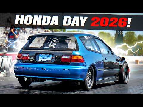 Honda Day Spring 2026! All Motor K-Series m1 Racing!