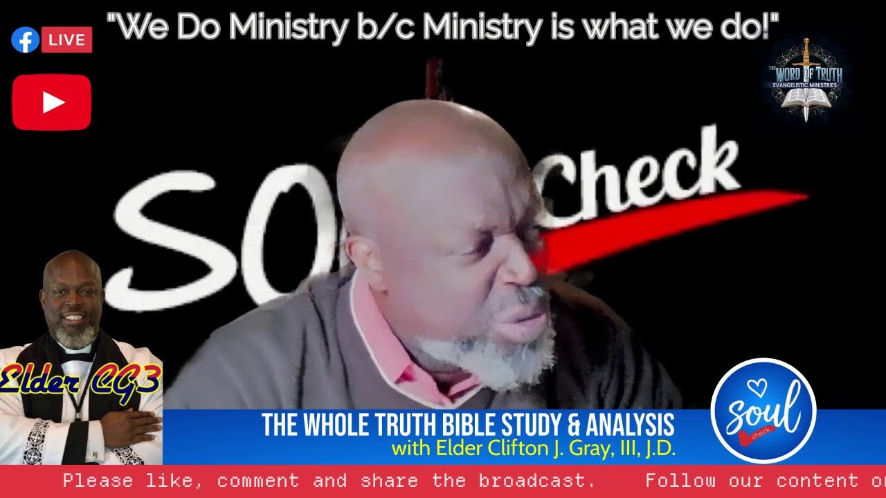 The Whole Truth Bible Analysis & Application Study with Elder CG3