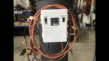 PID Controlled LPG Vertical Heat Treating & Tempering Oven for Knife Making