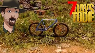 BIKE RIDING to Trader JEN! - 7 DAYS TO DIE ALPHA 20 Ep. #11