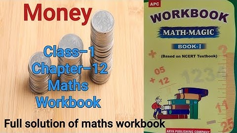 Money Class 1 Maths-Workbook Chapter-12 fully solved exercise @NCERTTHEMIND