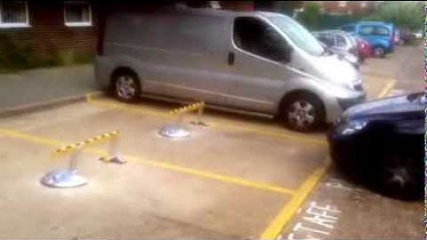 The PB200, our Fantastic Remote Controlled Automatic Parking Reservation Barrier