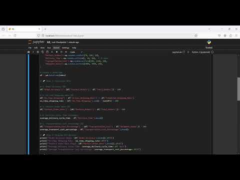 Supply Chain Analysis with Python 30 Top 5 Outbound KPIs and How to Calculate Them