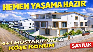 Hemen Yaşama Hazir 4+1 Tri̇pleks Ayri Mutfakli Kurulu Düzenli̇ Full Eşyali Bodrum Katli