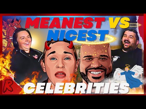 Meanest VS Nicest Celebrities - @SunnyV2 | RENEGADES REACT