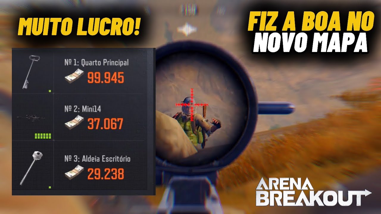 DANDO BOAS VINDAS A MINA DA MELHOR FORMA (PARTIDA RENDEU) ARENA BREAKOUT GLOBAL