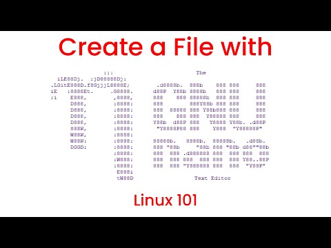 Create a python file with nano editor and edit with Mouse pad | Linux Basics 101