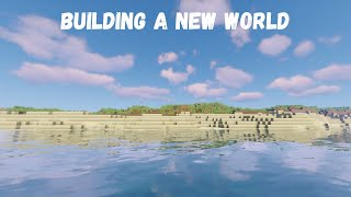 Full Minecraft Building A New World - Making The Coast With World Edit Mod News