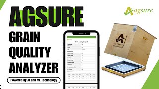 Meet the Agsure Grain Analyzer - Smart Device to Check Rice & Grain Quality in Seconds!
