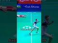 Ngakak  axelsen larilari kecil lawan ginting  short badminton indonesiaopen2022