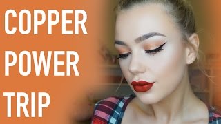 METALLIC COPPER | MAKEUP TUTORIAL