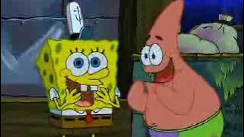 Spongebob laughs while I play unfitting music