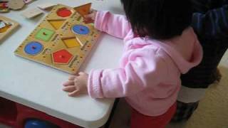 Angelina's Colors and Shapes Puzzle