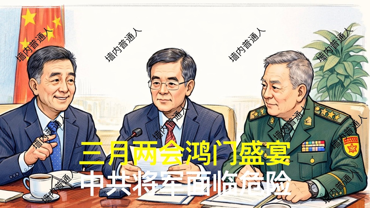 三月两会鸿门盛宴，中共将军面临危险｜胡锦涛｜温家宝｜刘源｜邓朴方｜汪洋｜胡春华｜党中央决策议事协调机构