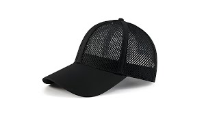 Breathable Mesh Trucker Cap for Men & Women – Lightweight Outdoor Hat #outdoorstyle