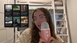 ASMR Going Through my Spotify Playlists 🎧🧋