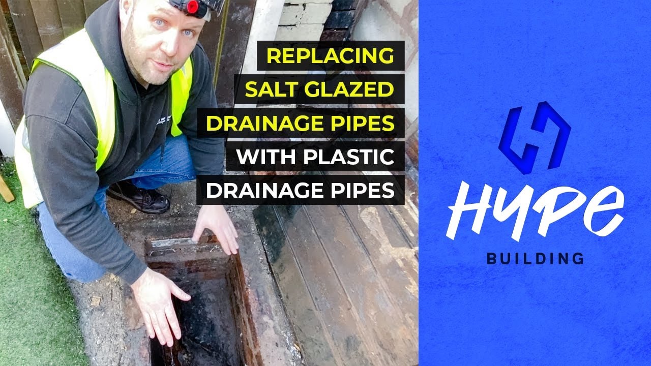 Replacing Salt Glazed Drainage Pipes With Plastic Drainage Pipes YouTube