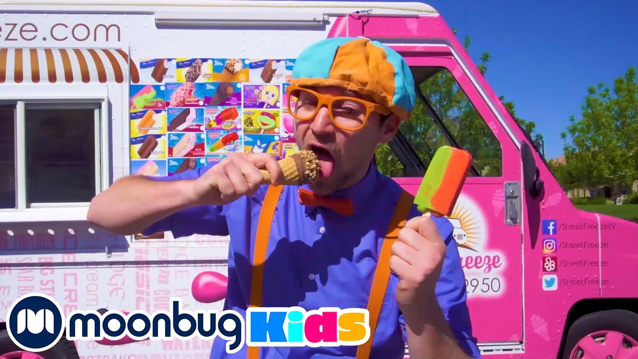 ⁣BLIPPI en Français | Blippi à La Découverte d’un Camion à Glaces |Dessin Animé | Vidéos Pour Enfants