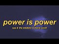 SZA The Weeknd Travis Scott Power Is Power Slowed Reverb Lyrics 