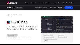 IntelliJ Installation Tutorial - Window