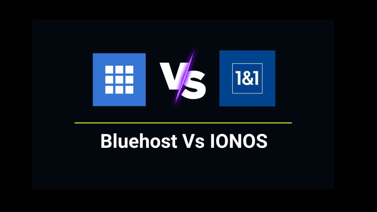 Bluehost vs ionos | Comparing Bluehost and Ionos Web Hosting - YouTube