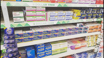 Dollar Tree OTC Shelf Organization 2-21-2020