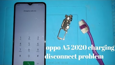 oppo A5 2020 charging disconnect problem solution✅👍